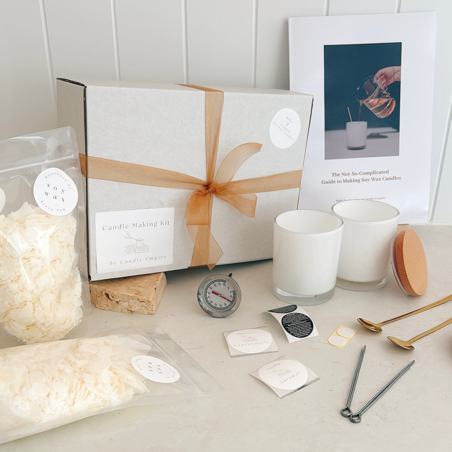 Candle Making Kit with Book