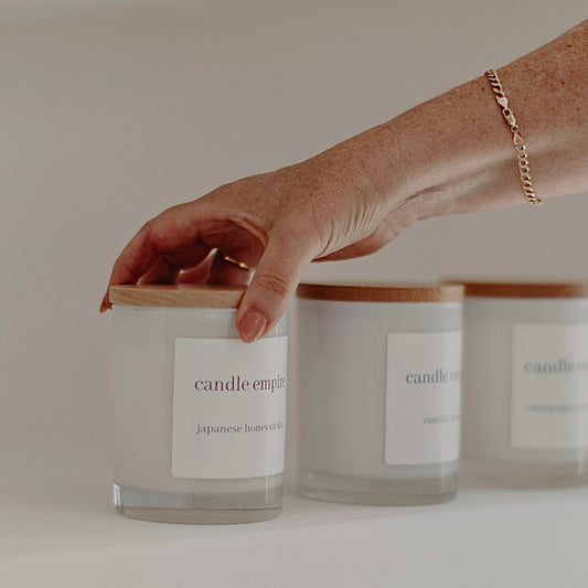 Soy Wax Candle - Japanese Honeysuckle