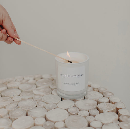 Soy Wax Candle - Vanilla Caramel