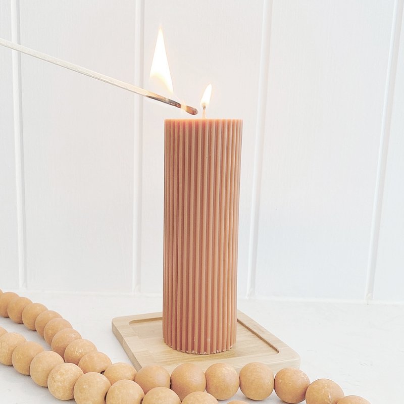 Large Pillar Soy Wax Candle